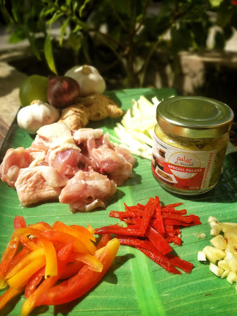 Chicken Halang Halang with Palapa