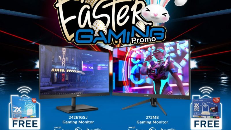 Philips Gaming Monitors partners up with Globe, Launches their Easter Gaming Promo