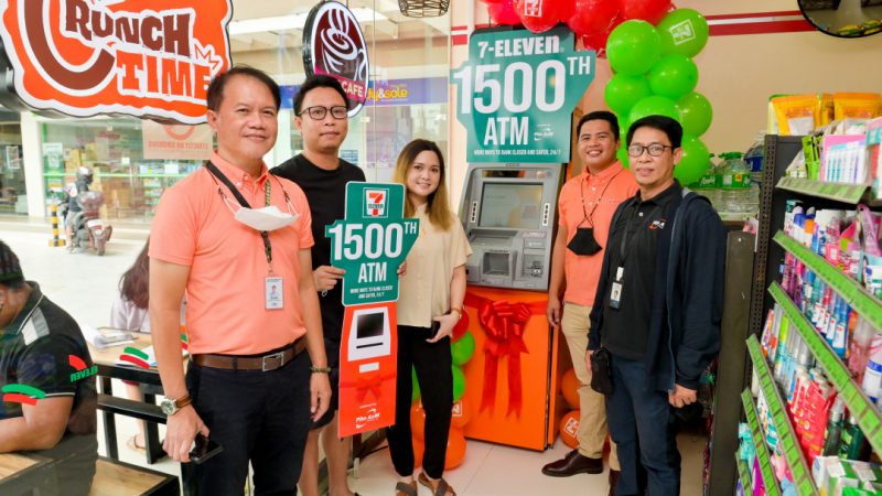 7-Eleven Installs its 1,500th ATM in Cebu